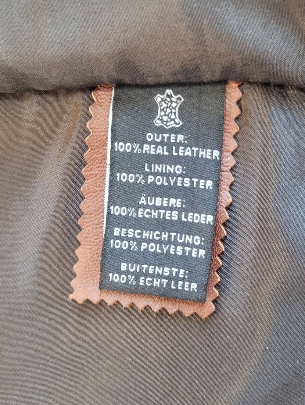 *NWT* Genuine Lambskin Leather Trench Coat Women Car Coat Soft Leather Size S - Picture 6 of 14